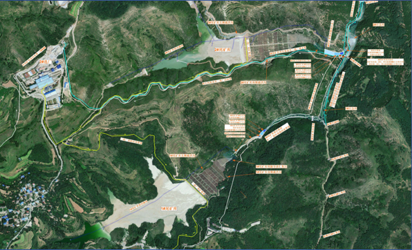 尾矿库遥感监测地图